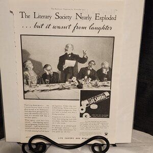 Life Savers Candy Advertising - Vintage - Nov 1933